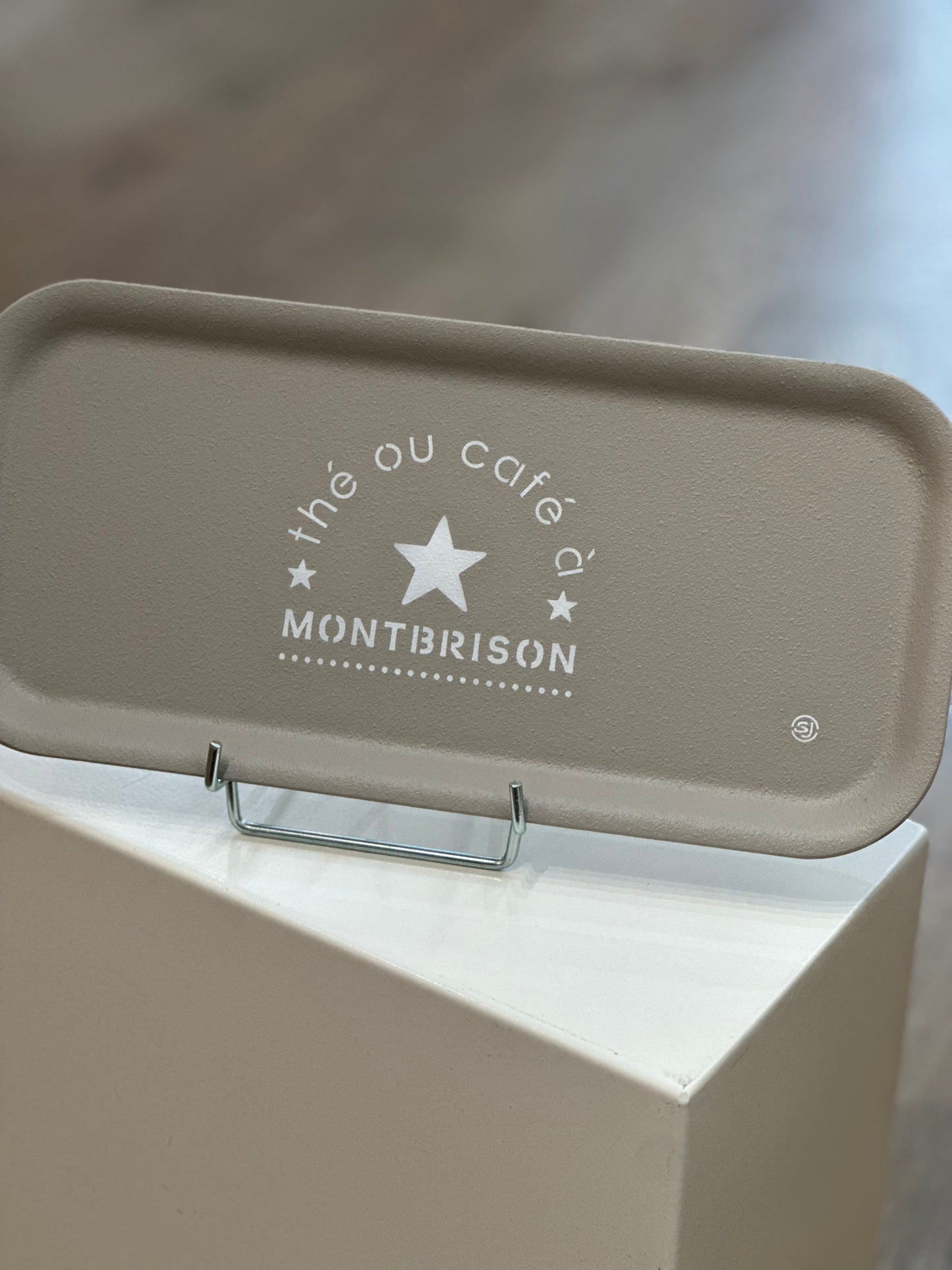 Plateau Thermo long « Thé ou café à Montbrison »