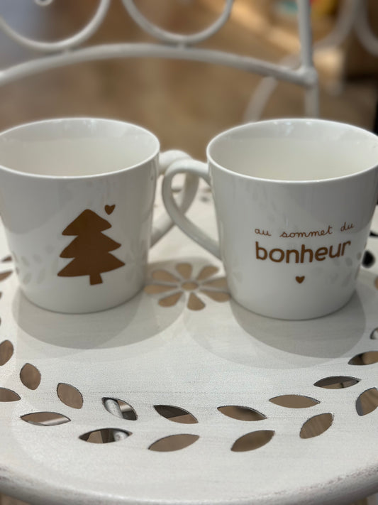 Déjeuner Mug ( Au sommet du bonheur)